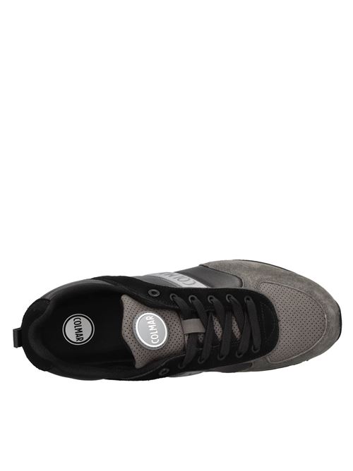 Sneakers in pelle ed ecopelle COLMAR | TRAVIS RUNNER PRIME 026NERO-GRIGIO
